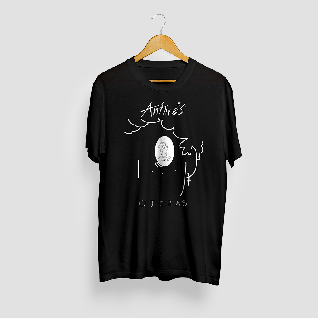 Playera "Ojeras" Negra